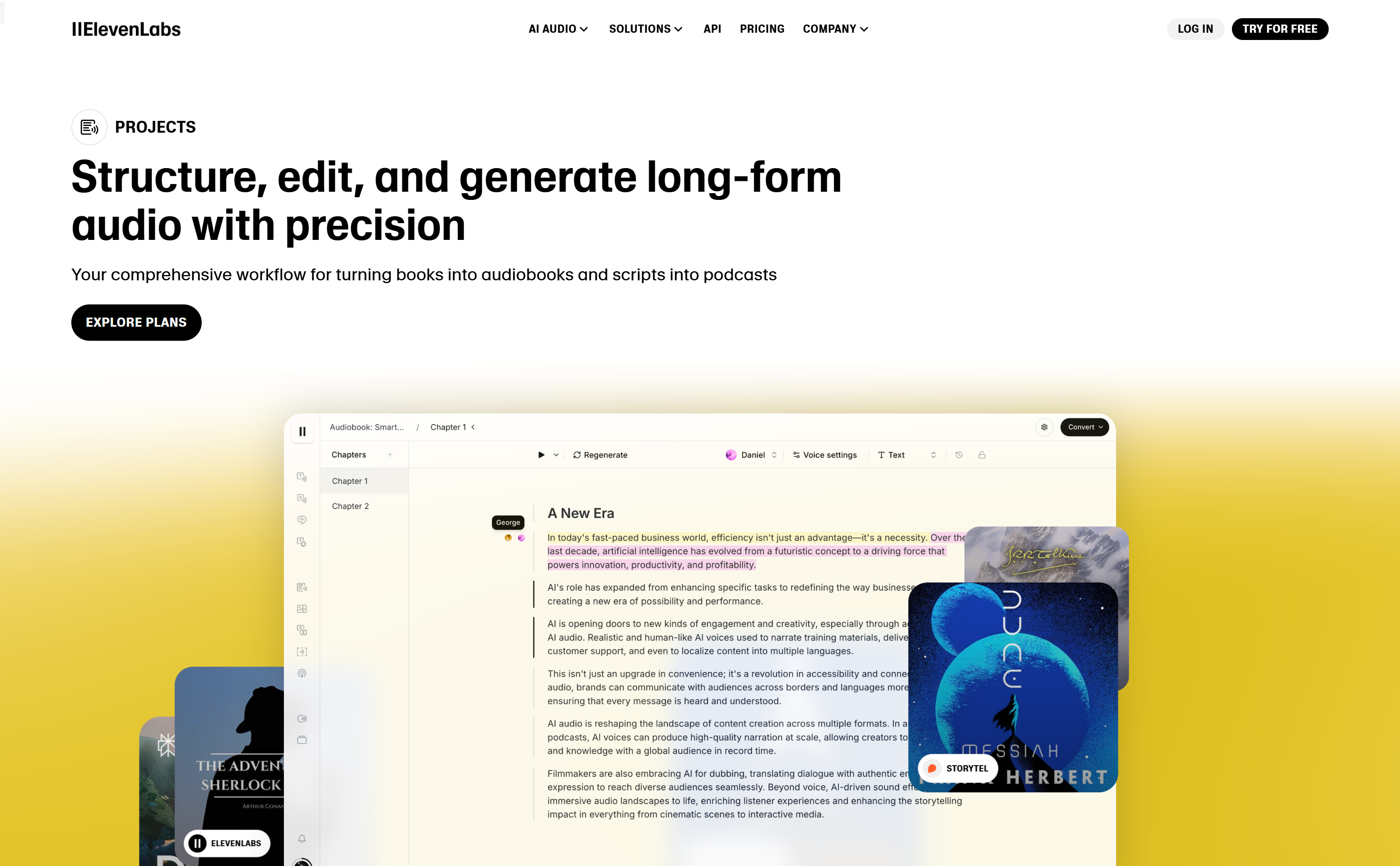 Elevenlabs Projects