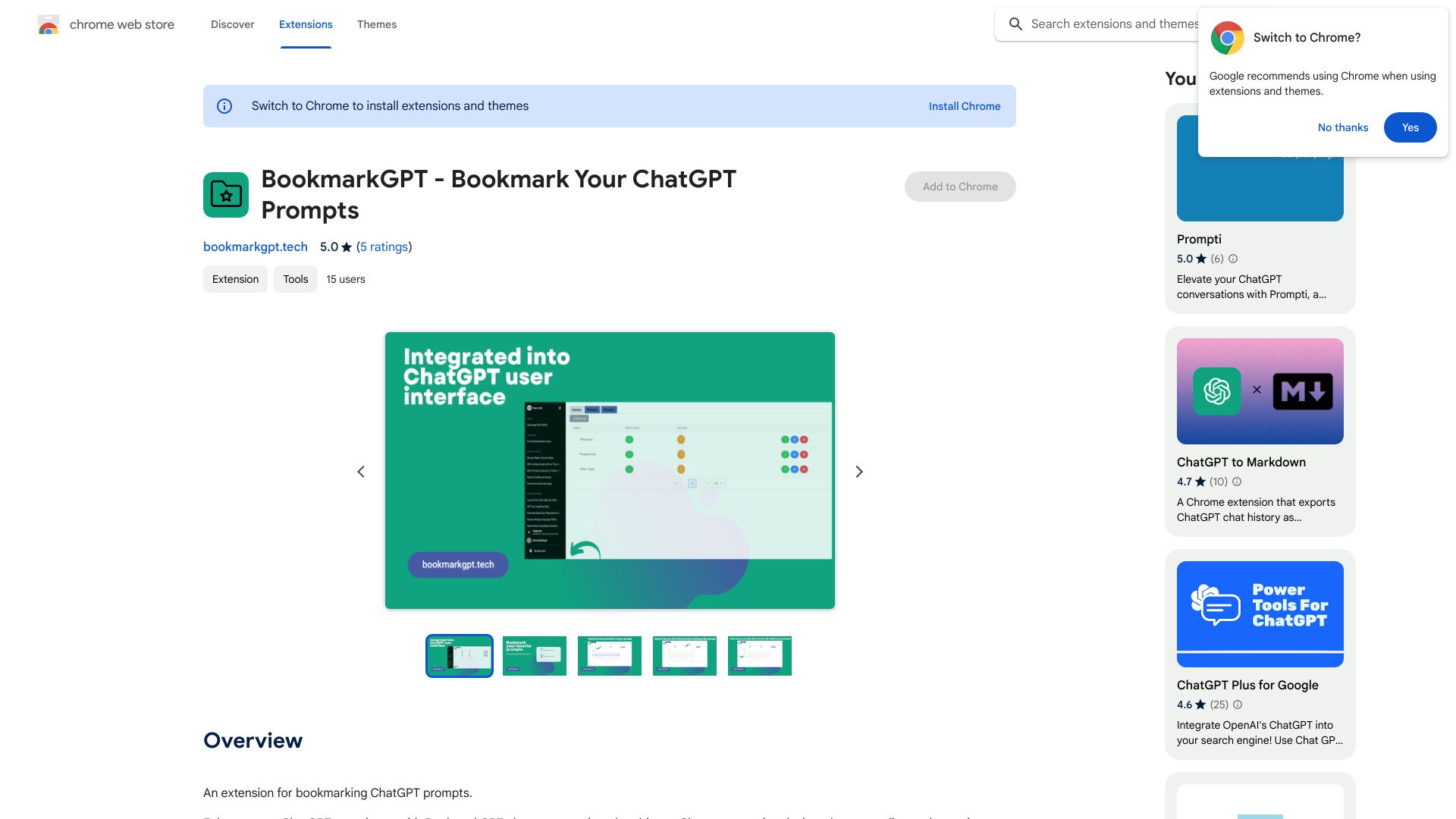Bookmarkgpt