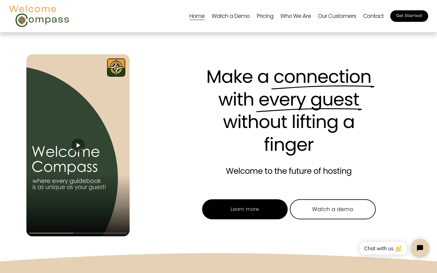 Welcome Compass