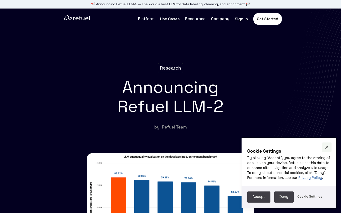 Refuel LLM 2