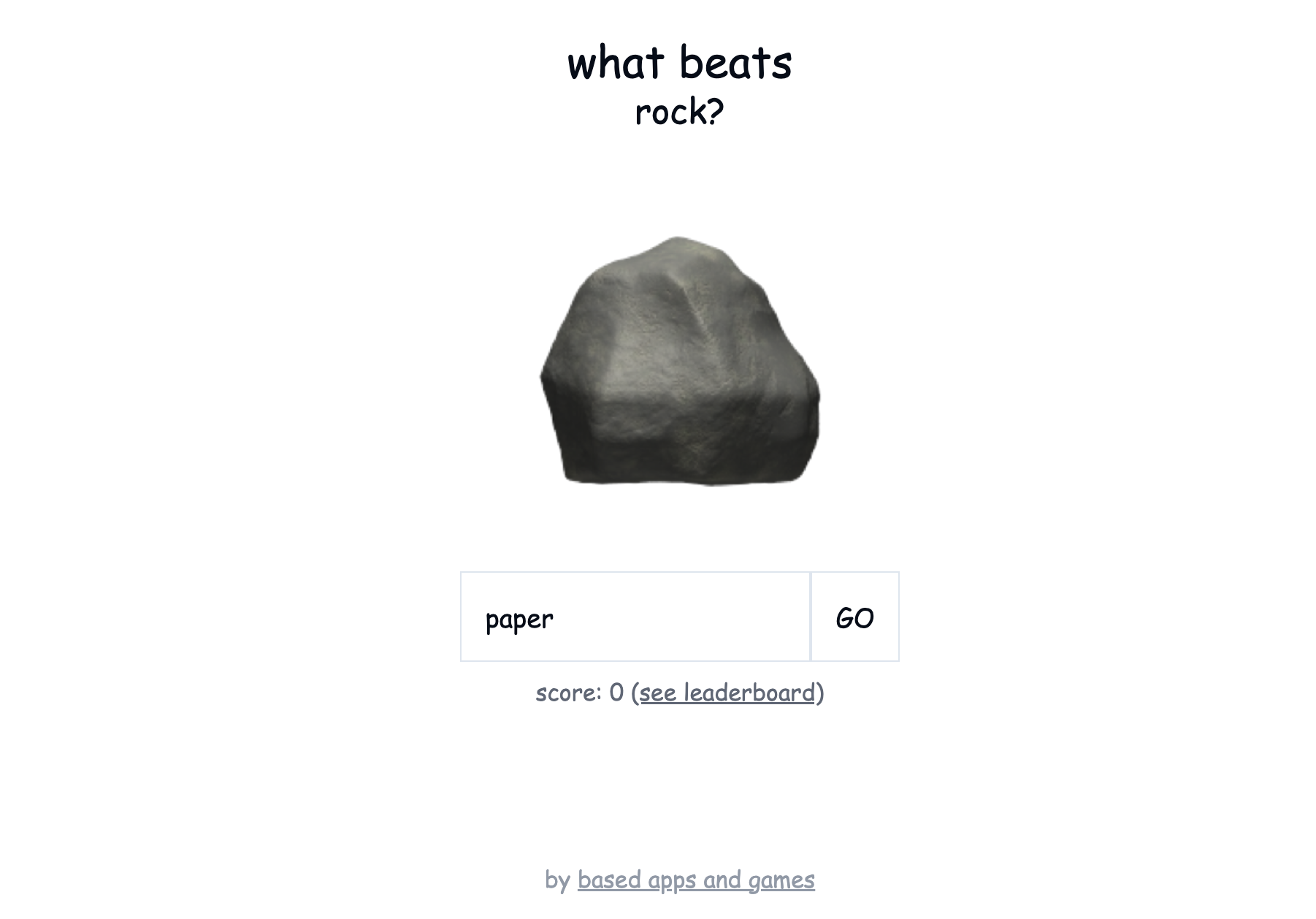 What Beats Rock?