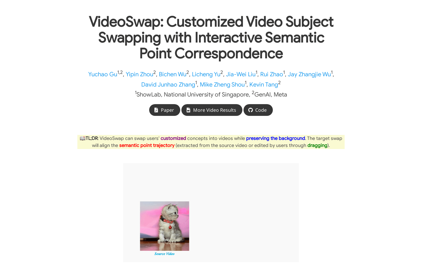 Videoswap