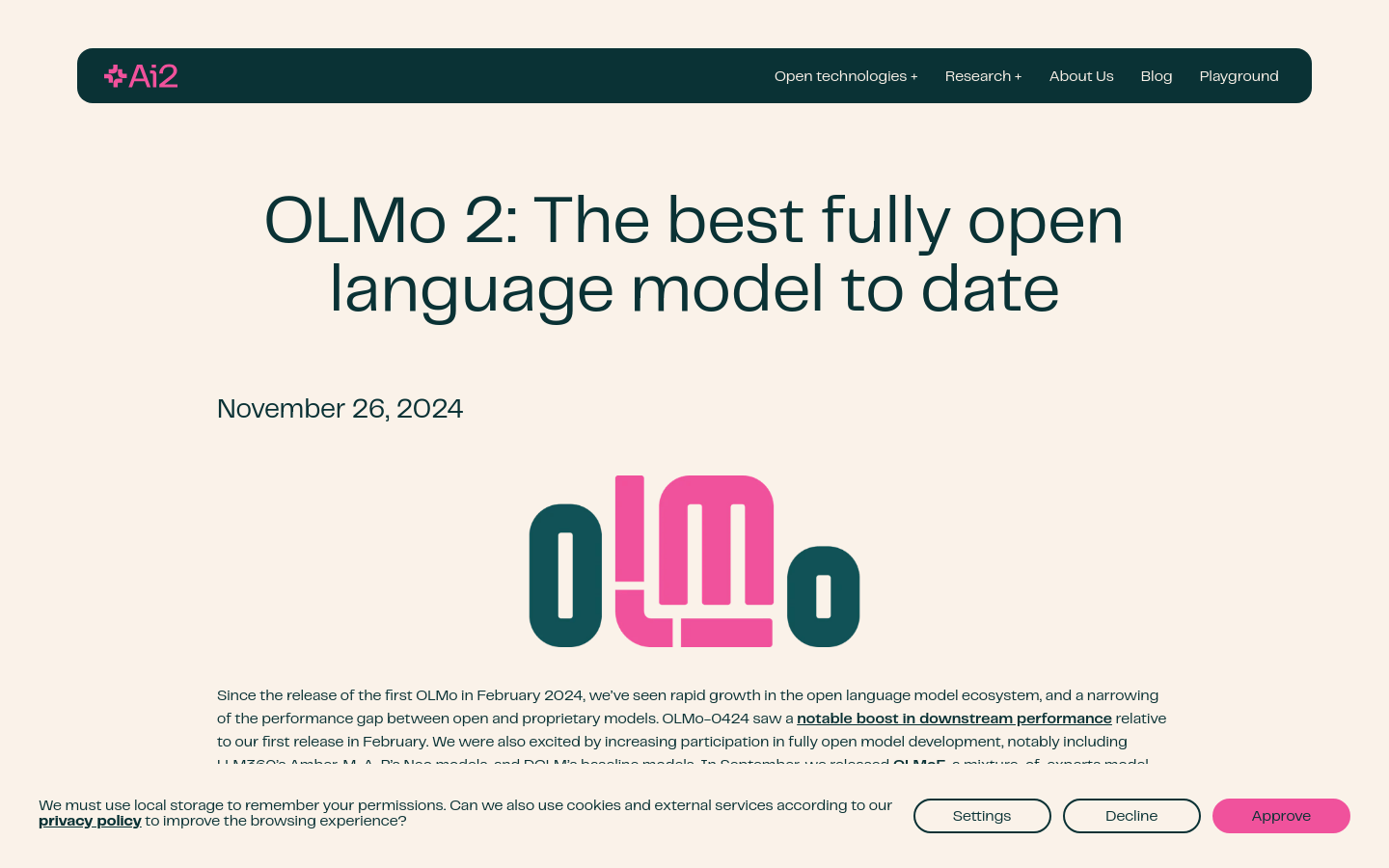 Olmo 2