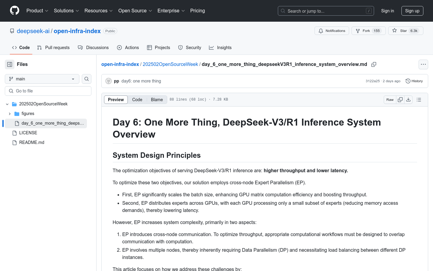 Deepseek V3/R1 推理系统