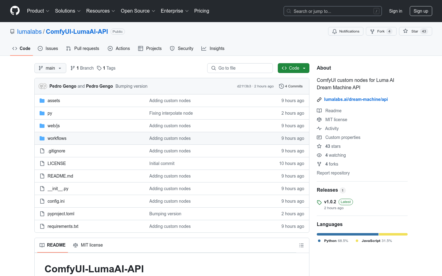 Comfyui LumaAI API