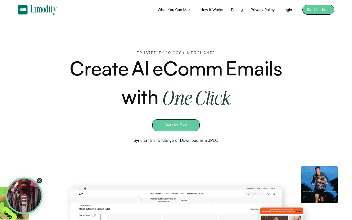 Limodify.ai | Email Marketing Design Meets AI