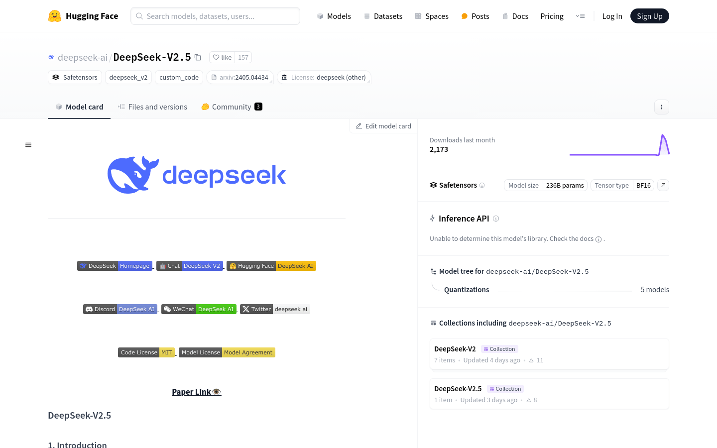 Deepseek V2.5
