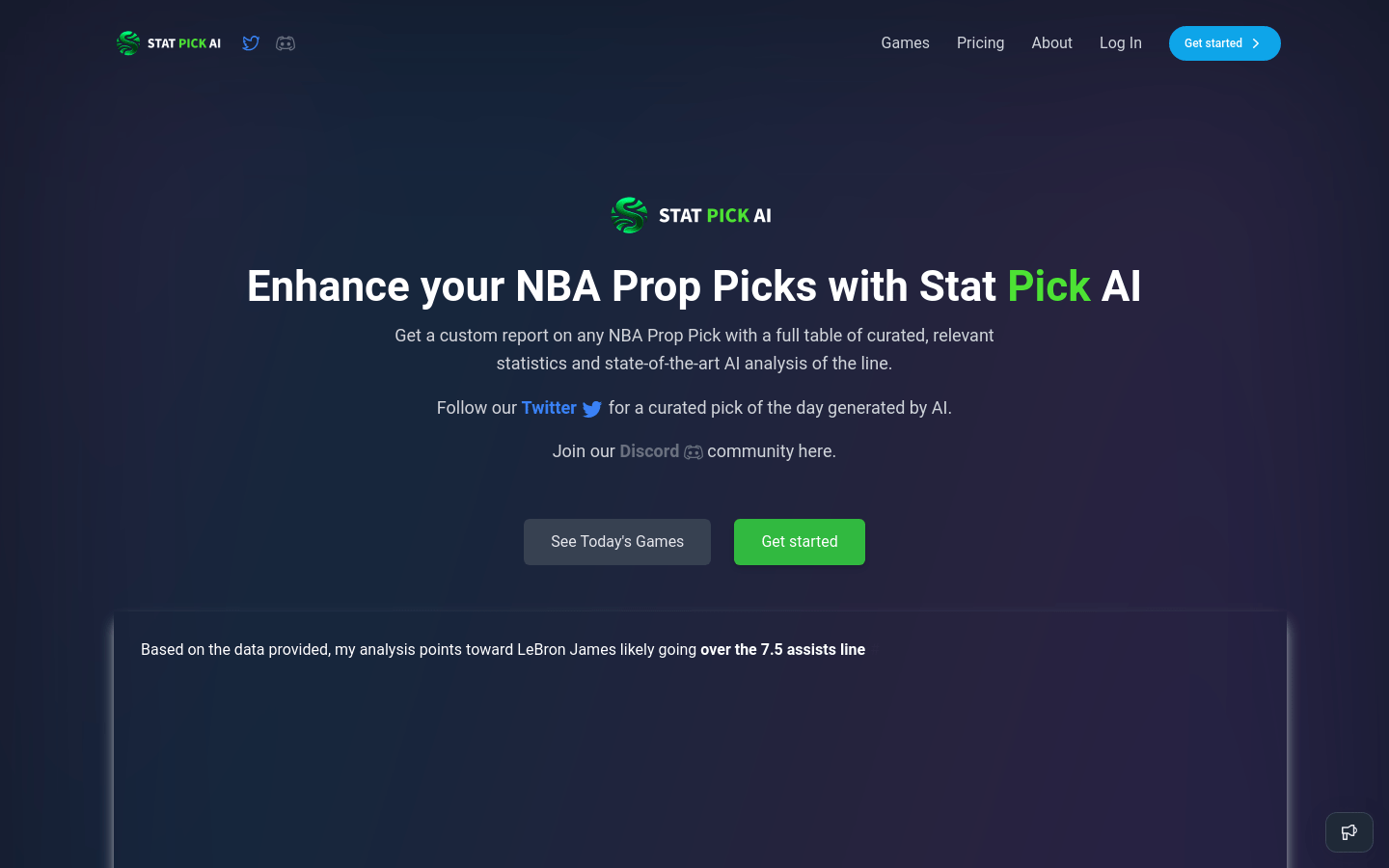 Stat Pick AI
