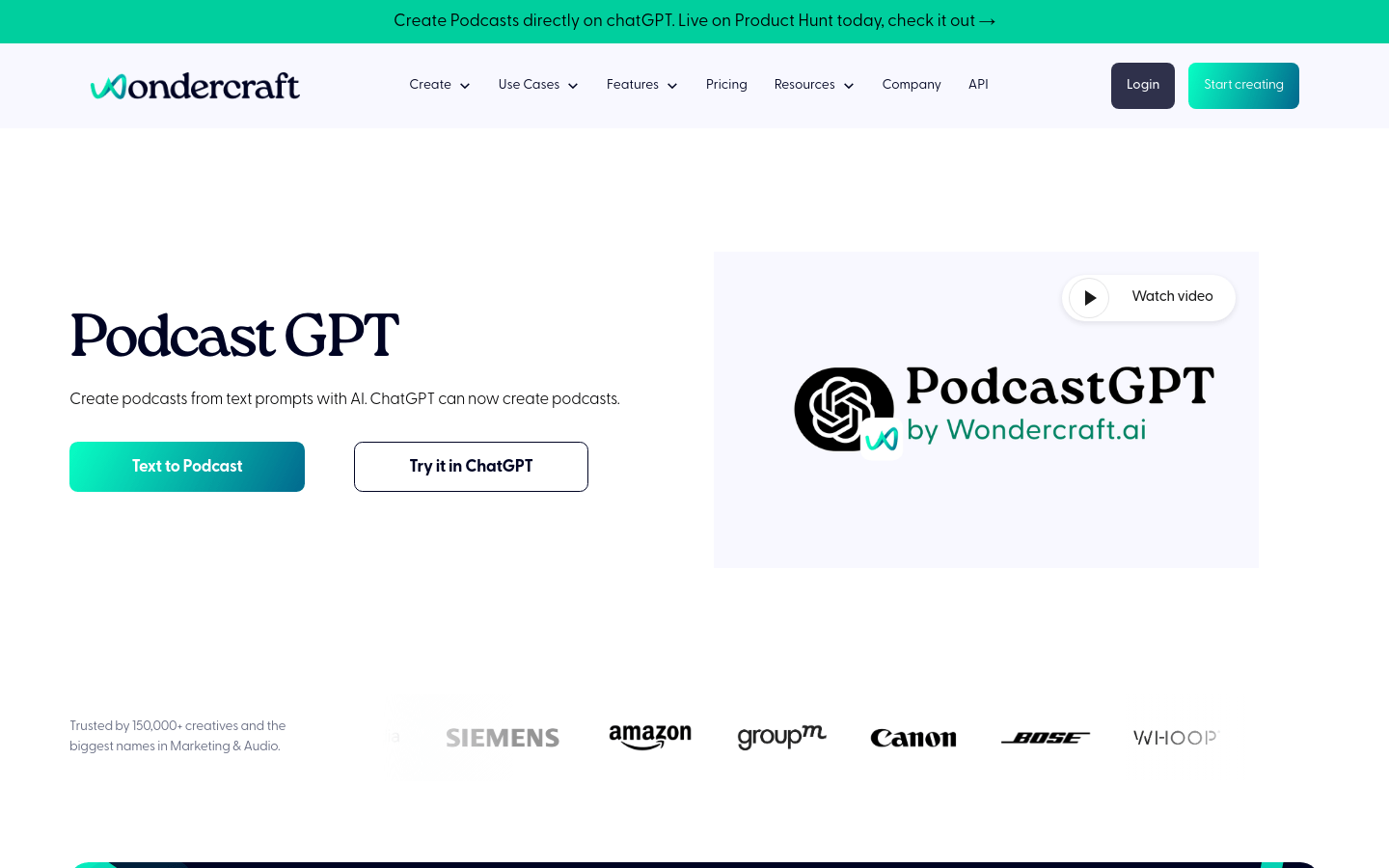 Podcast GPT By Wondercraft