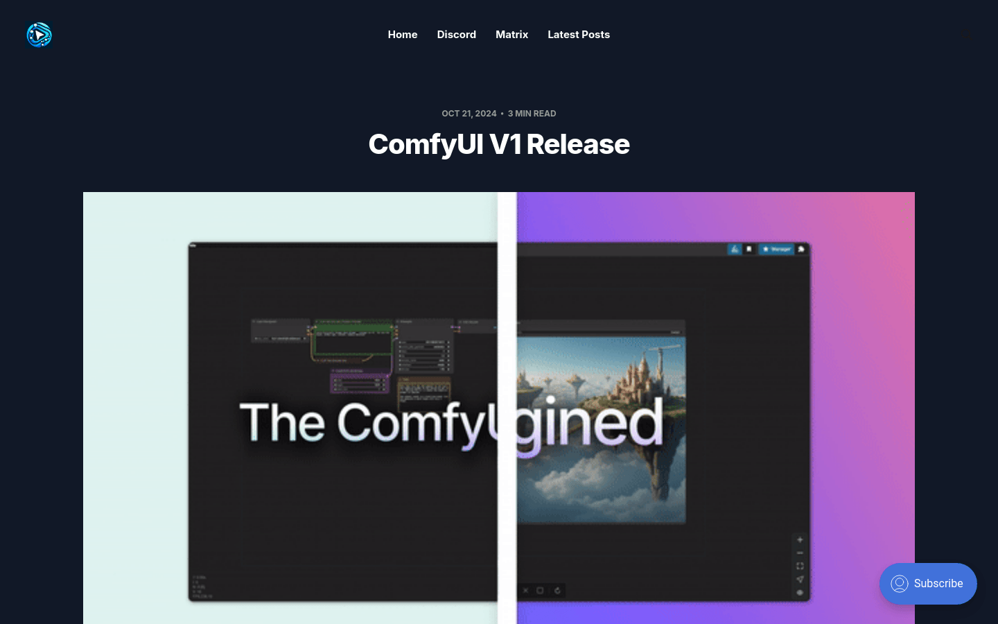 Comfyui V1