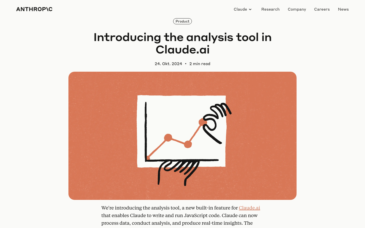 Claude.ai Analysis Tool