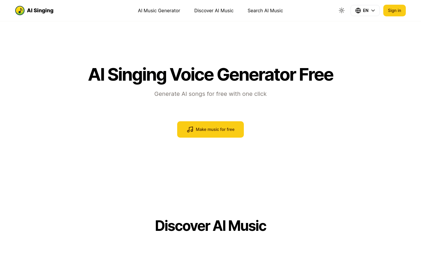 AI Singing