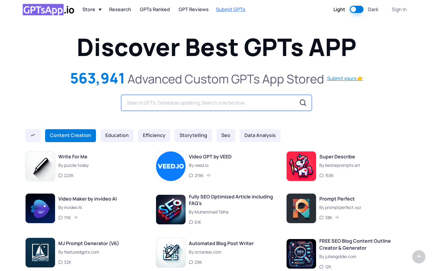 Gpts App