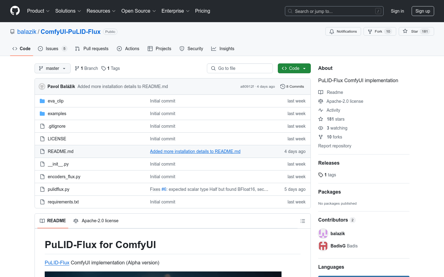 Pulid Flux ComfyUI Implementation