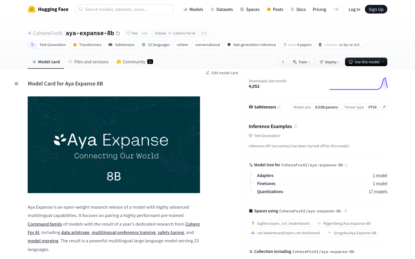 Aya Expanse 8b