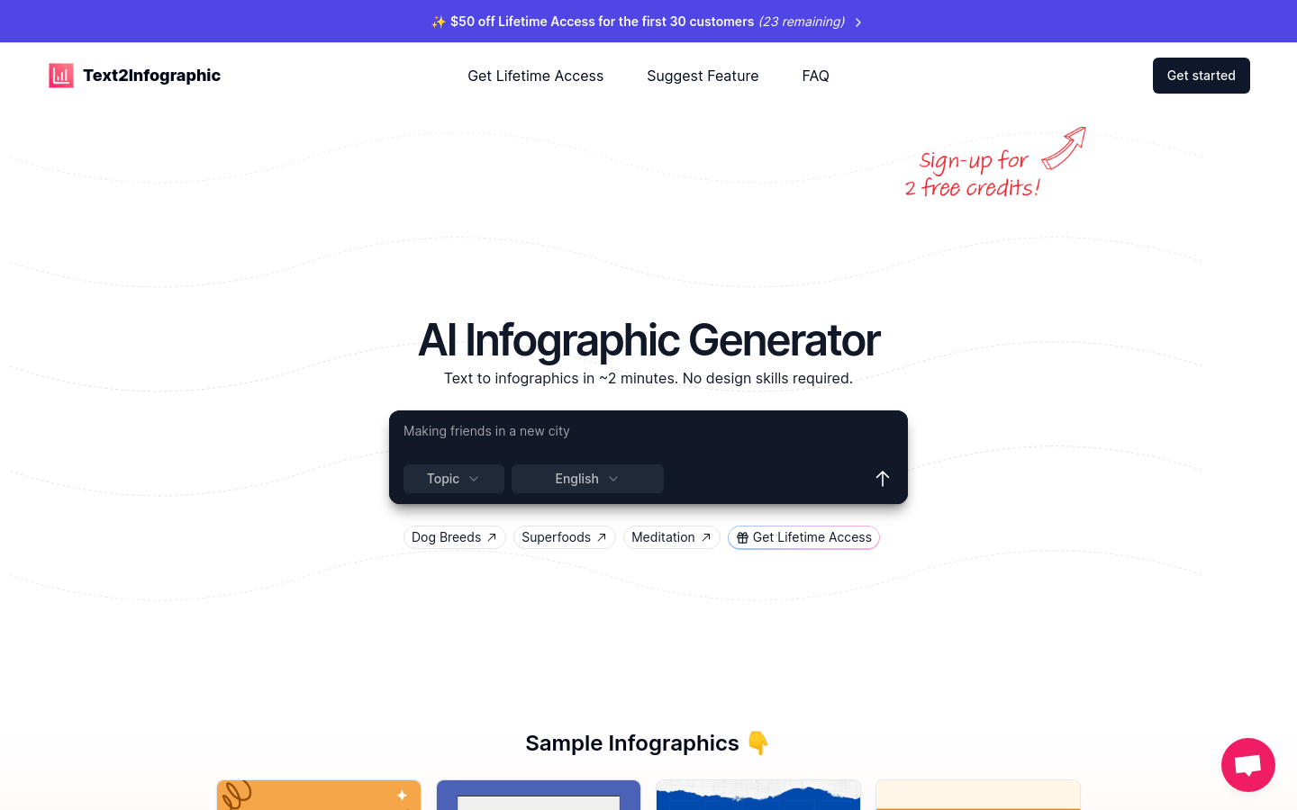 Text2infographic