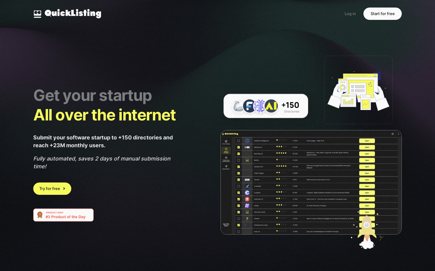 Quicklisting