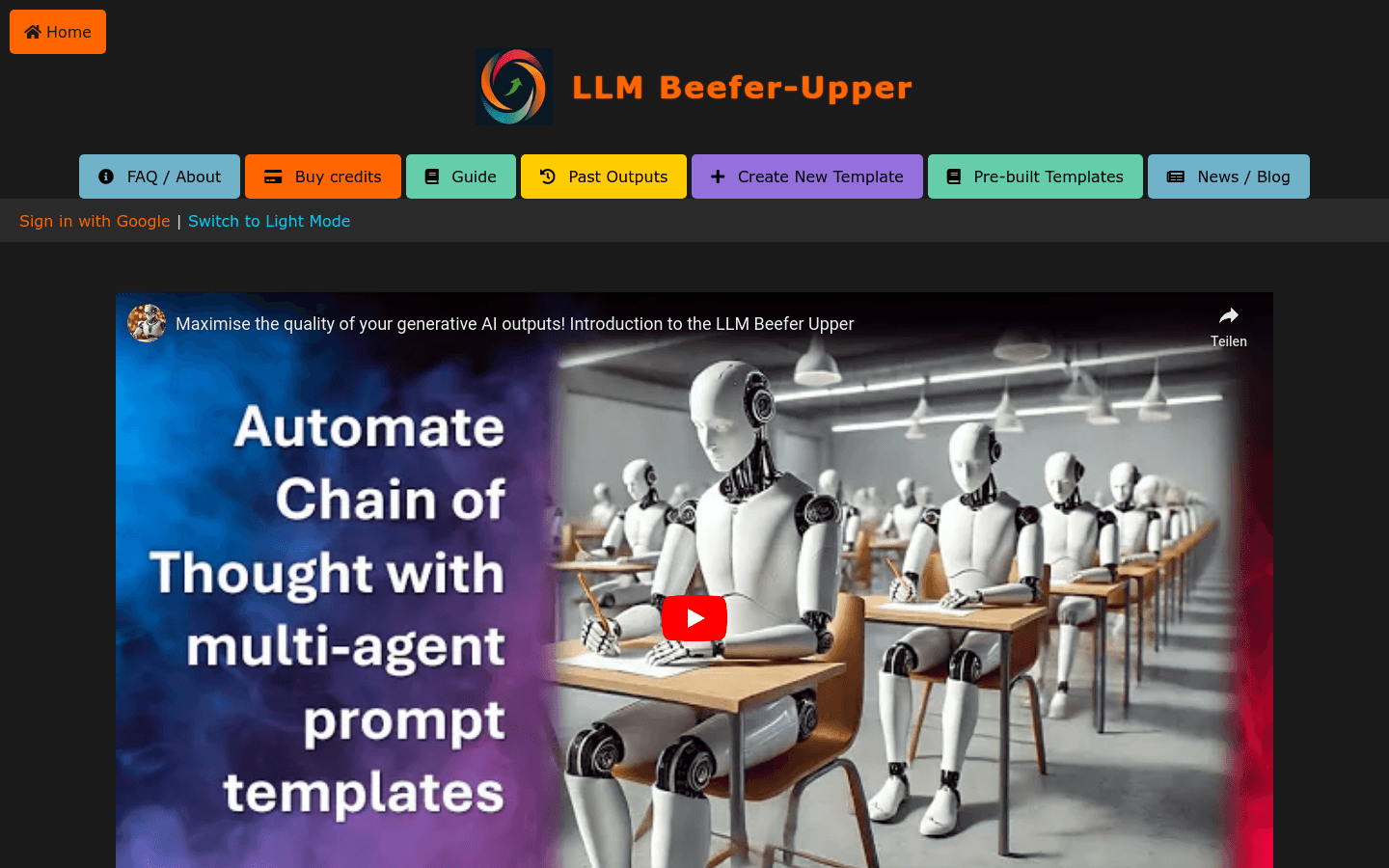 LLM Quality Beefer Upper