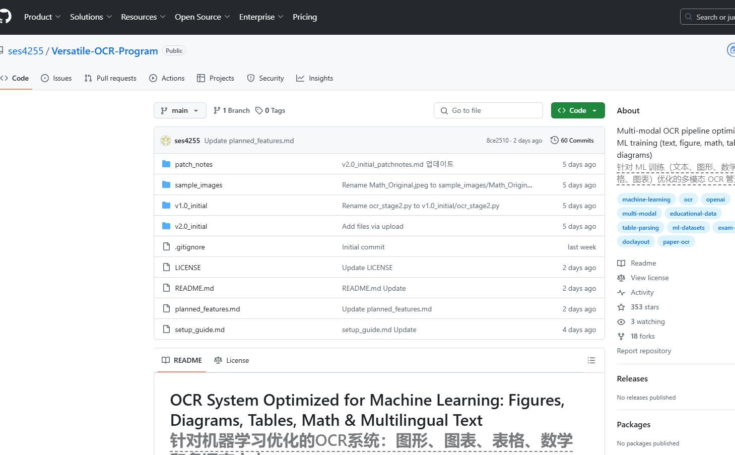 Versatile OCR Program