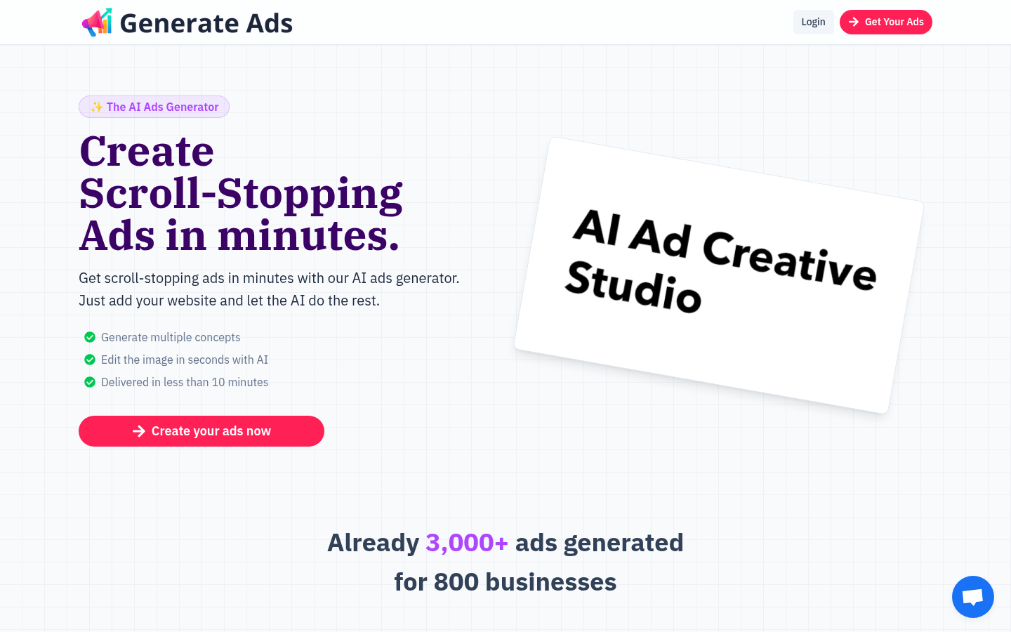 Generate Ads AI