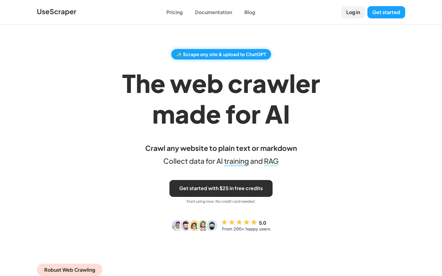 Usescraper Crawler