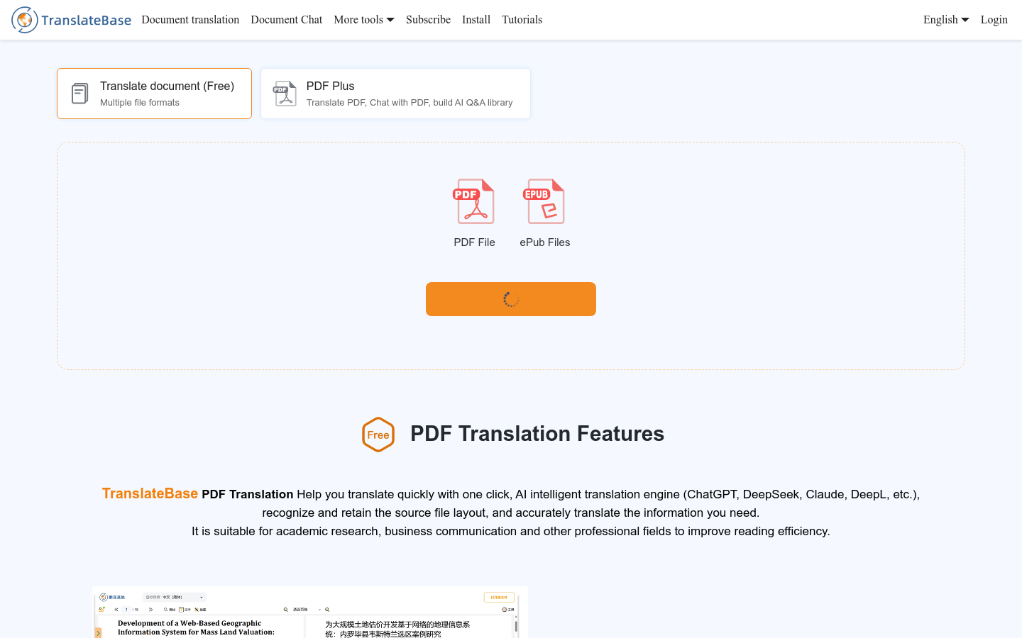 Translatebase