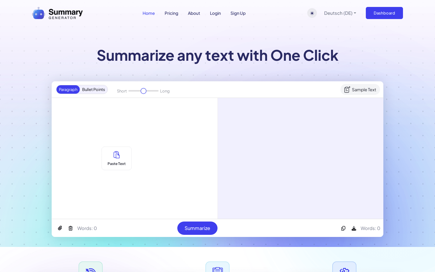 AI Summary Generator