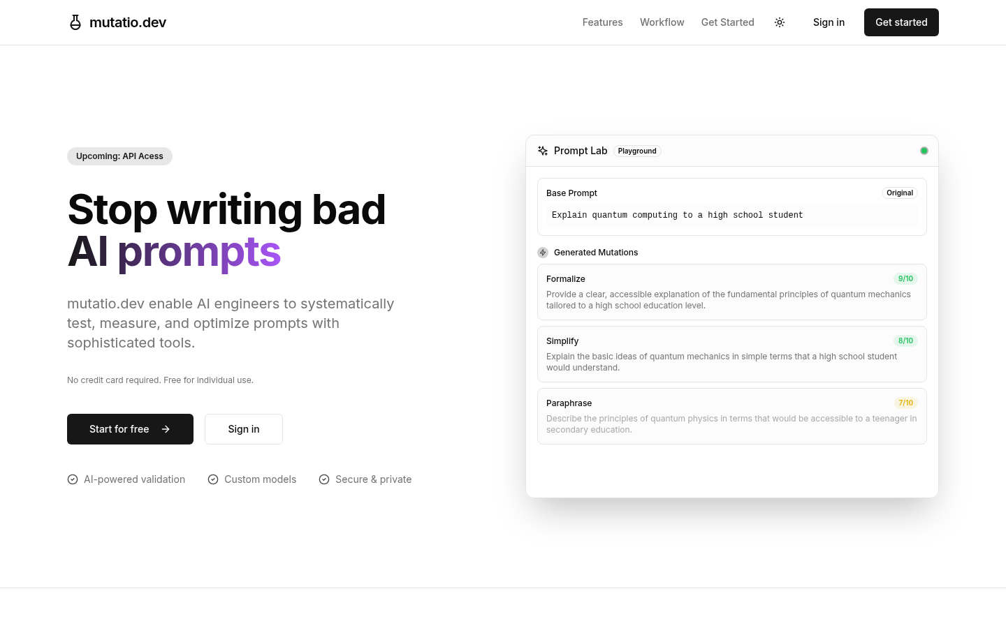 Mutatio.dev