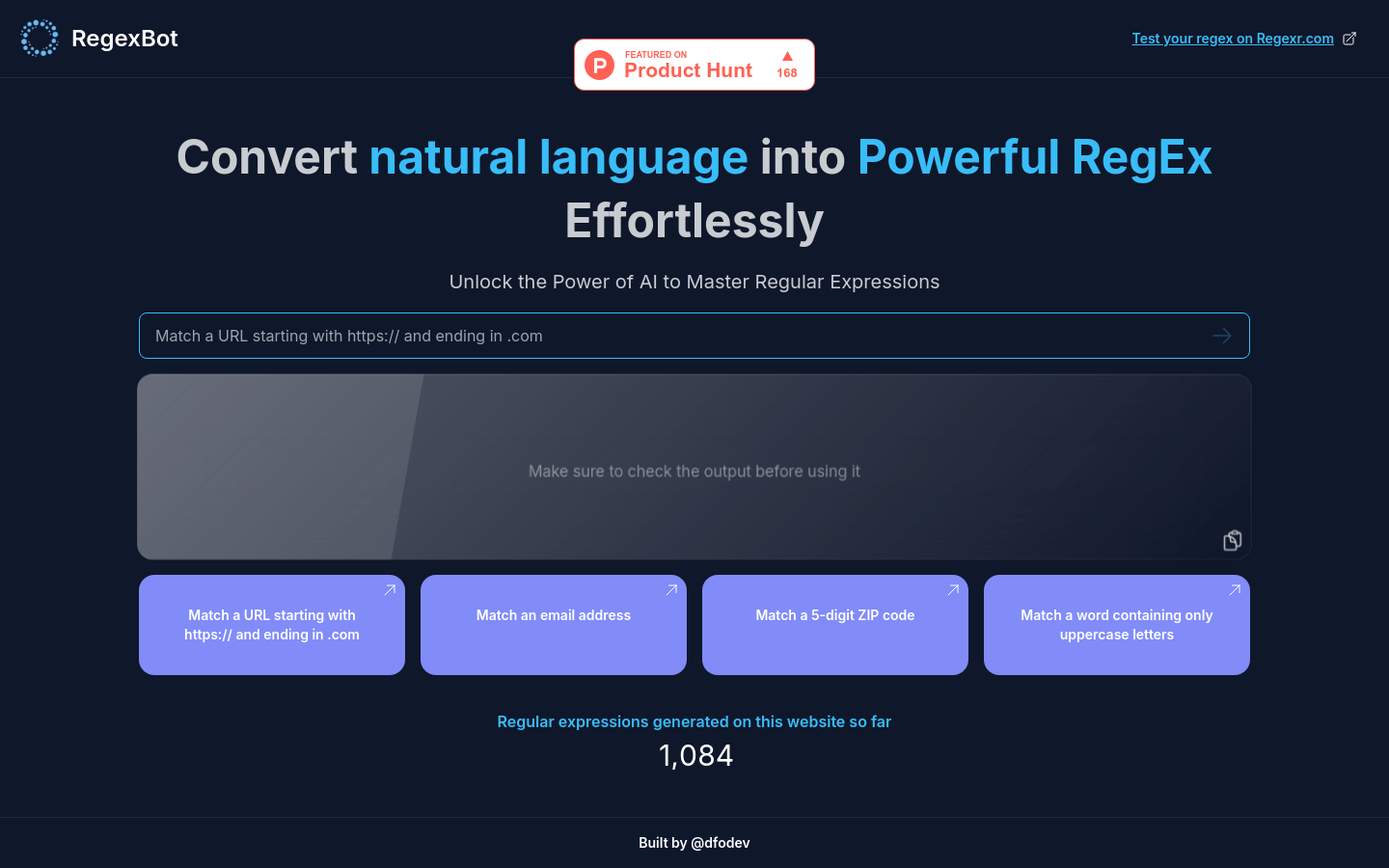 Regexbot