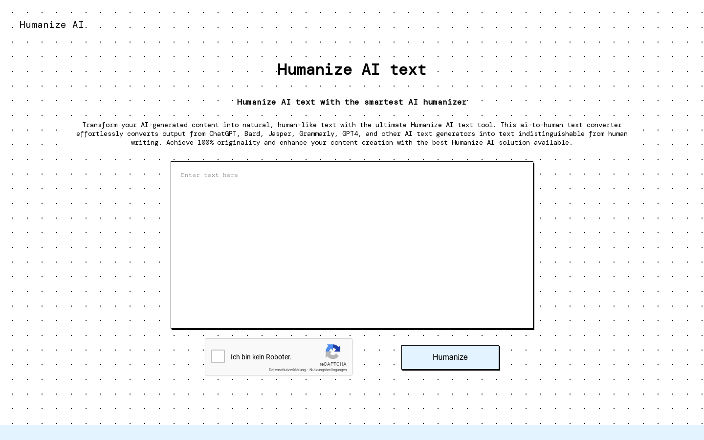 Humanize AI