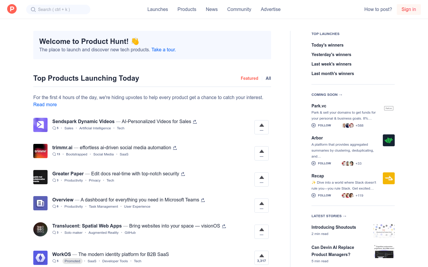 Product Hunt