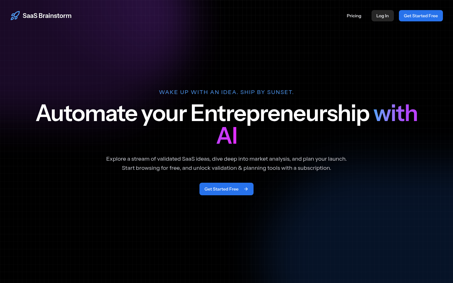 Saas Brainstorm