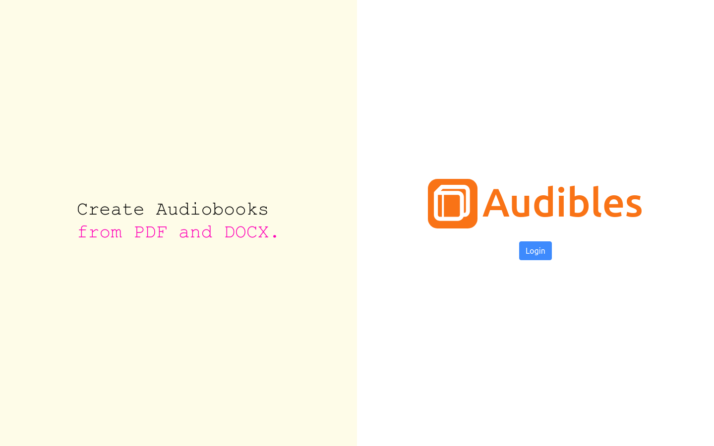 Audibles