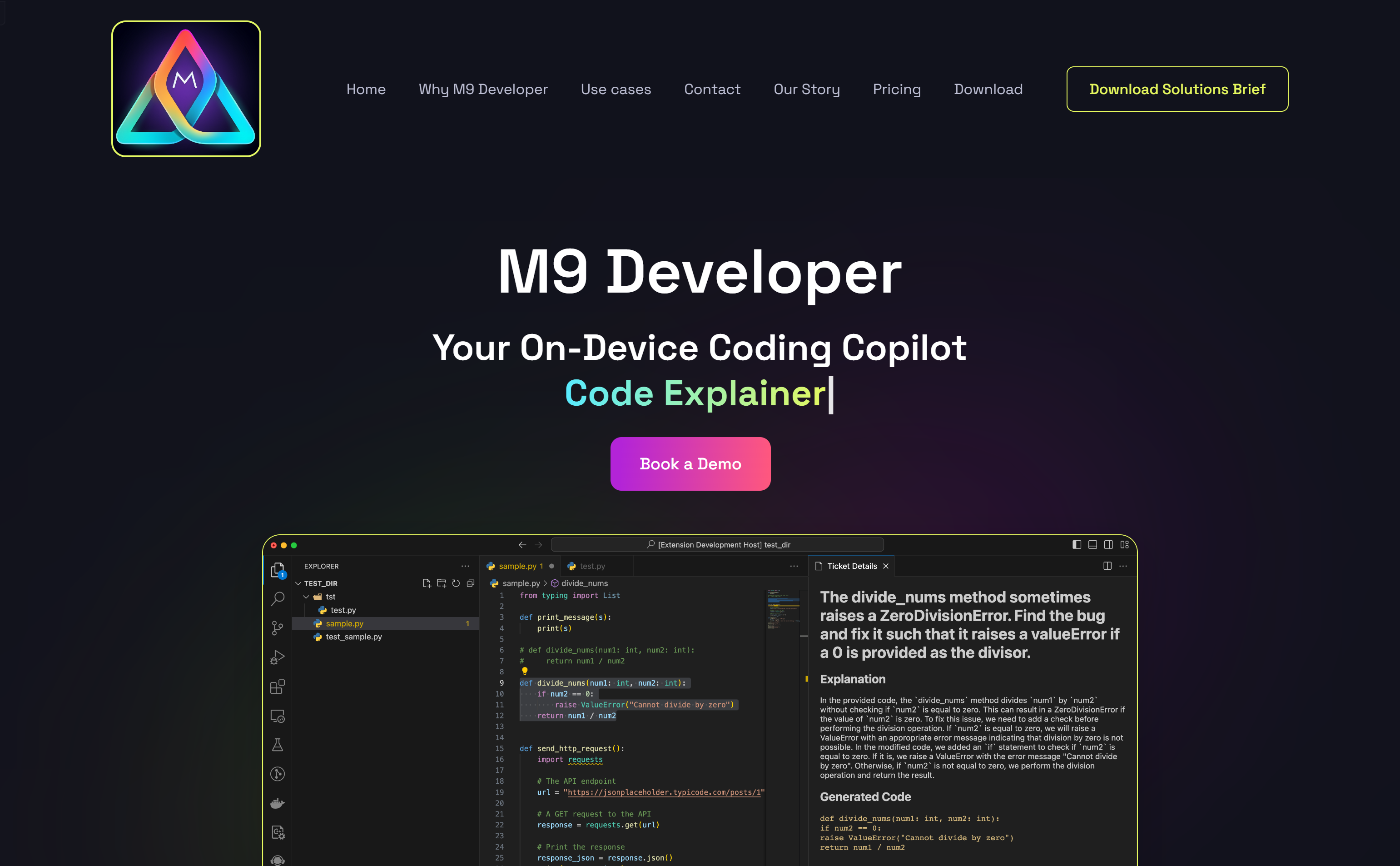 M9 Developer