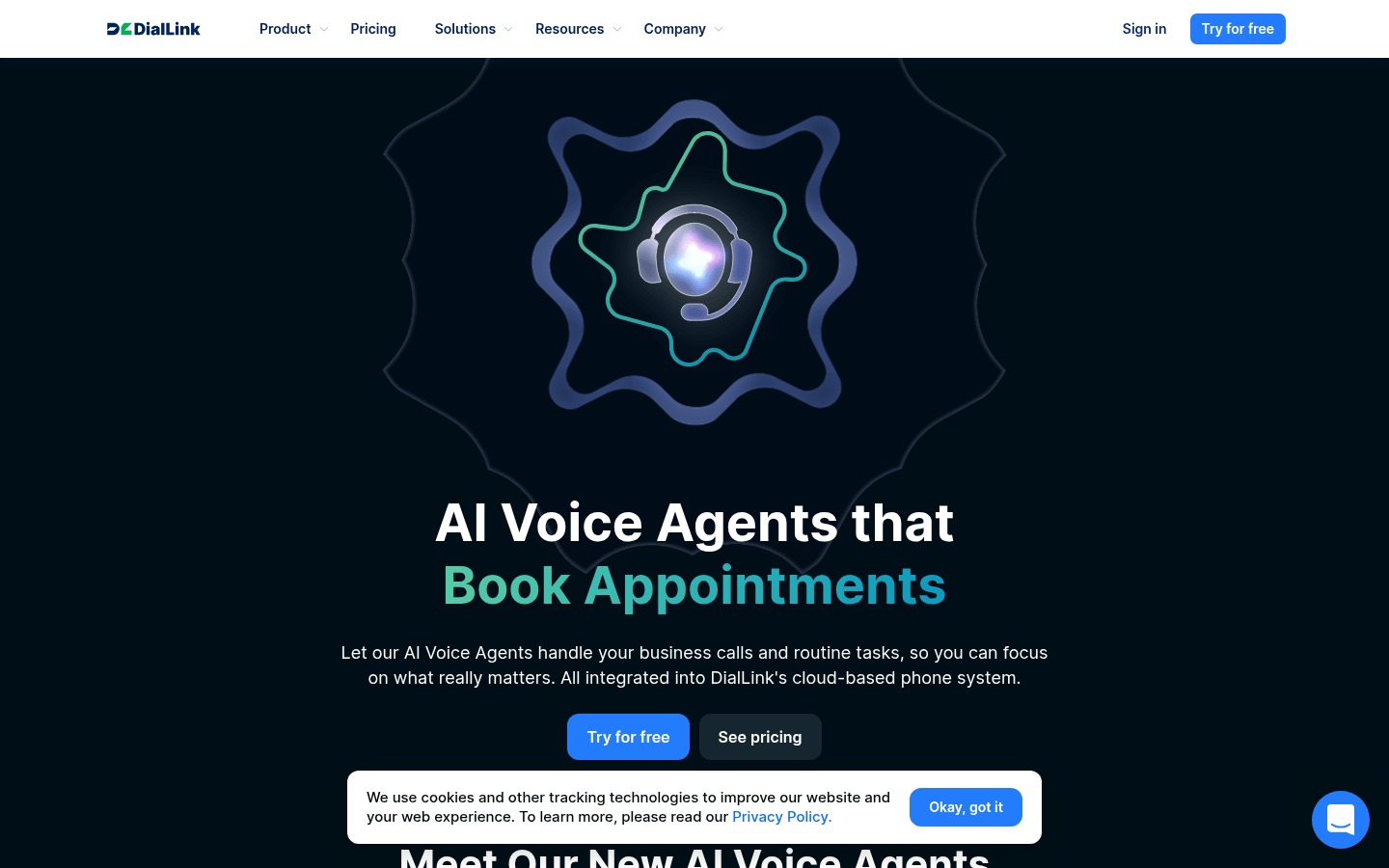 Diallink's AI Voice Agents