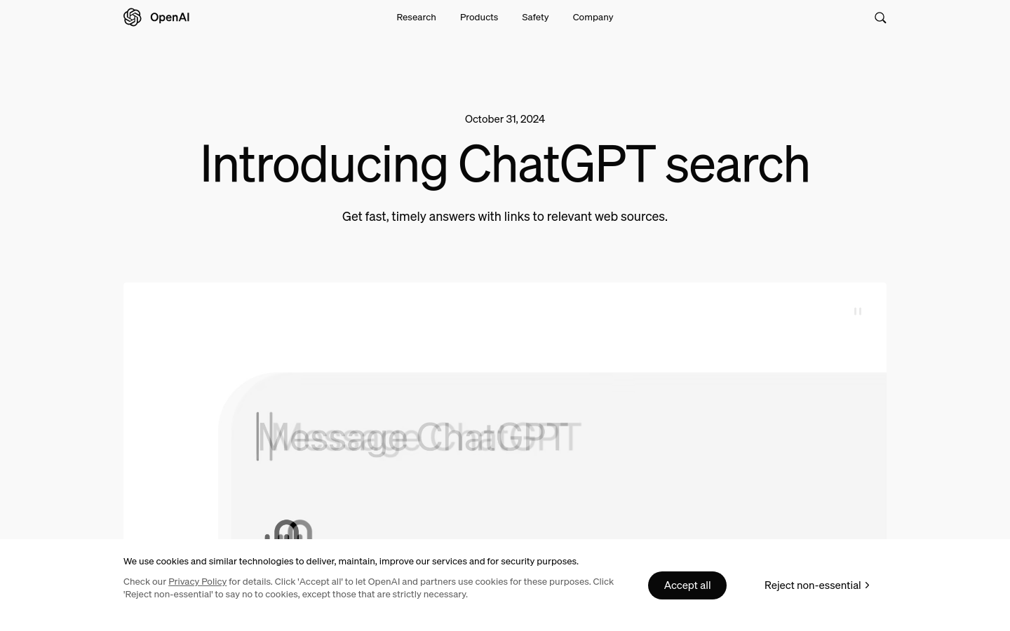 Chatgpt Search