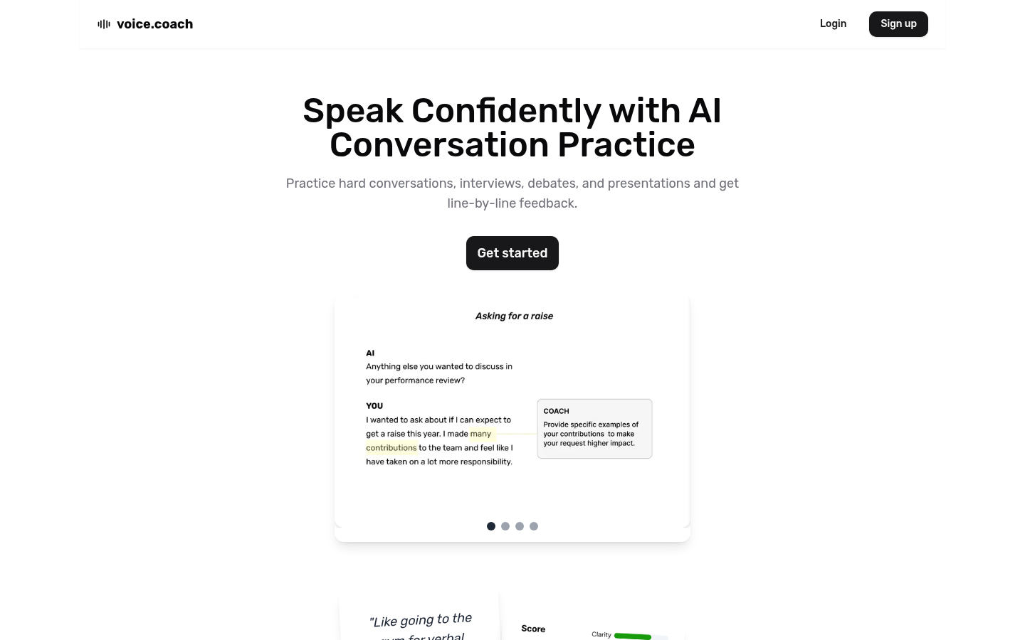 Voice Coach