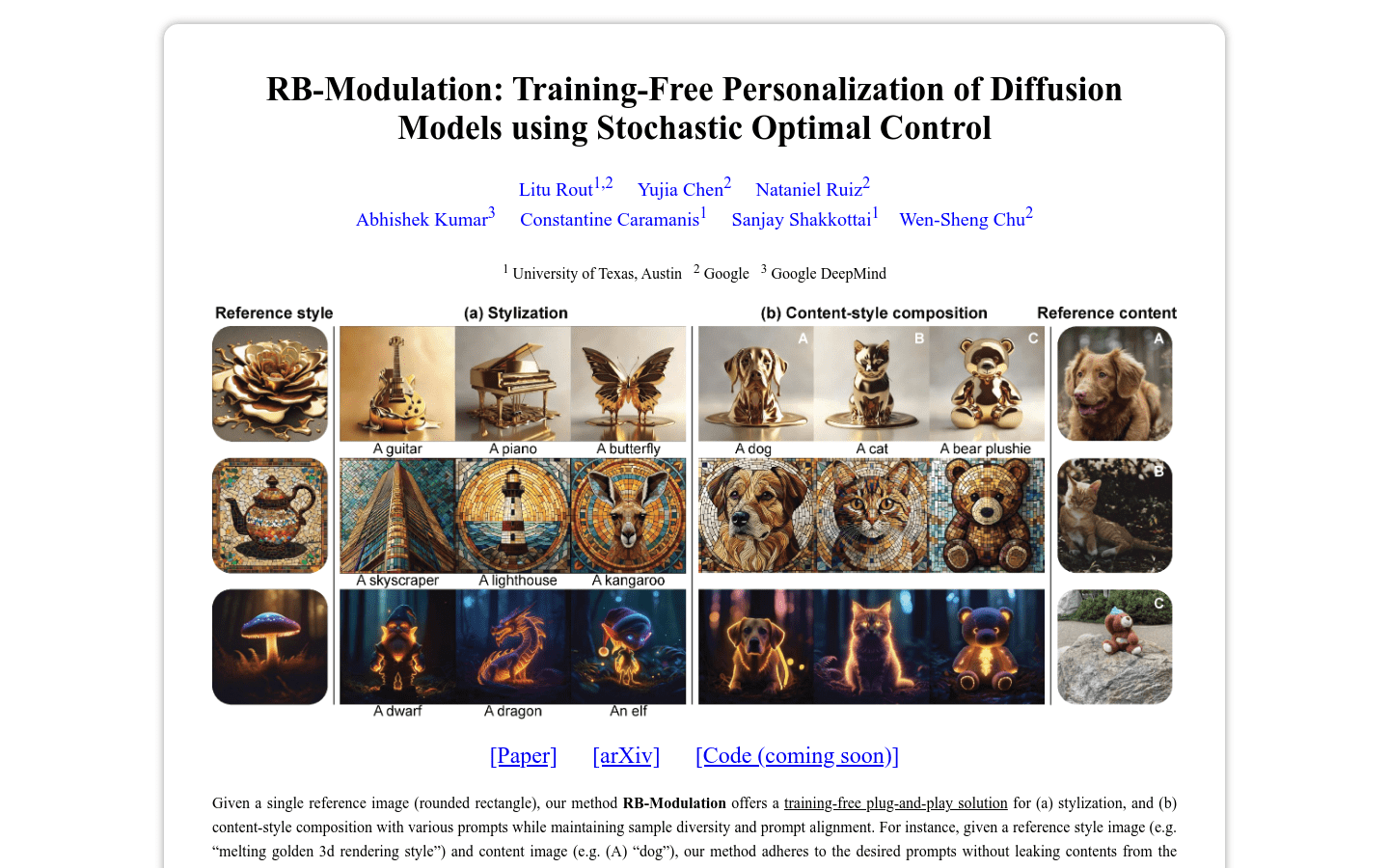 RB Modulation