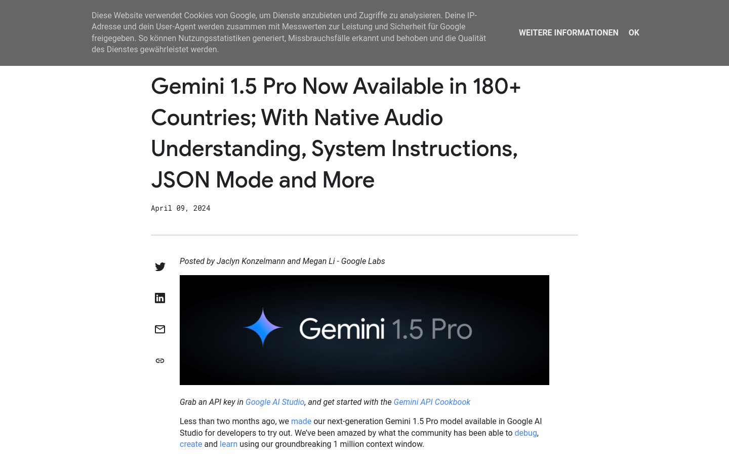 Gemini 1.5 Pro