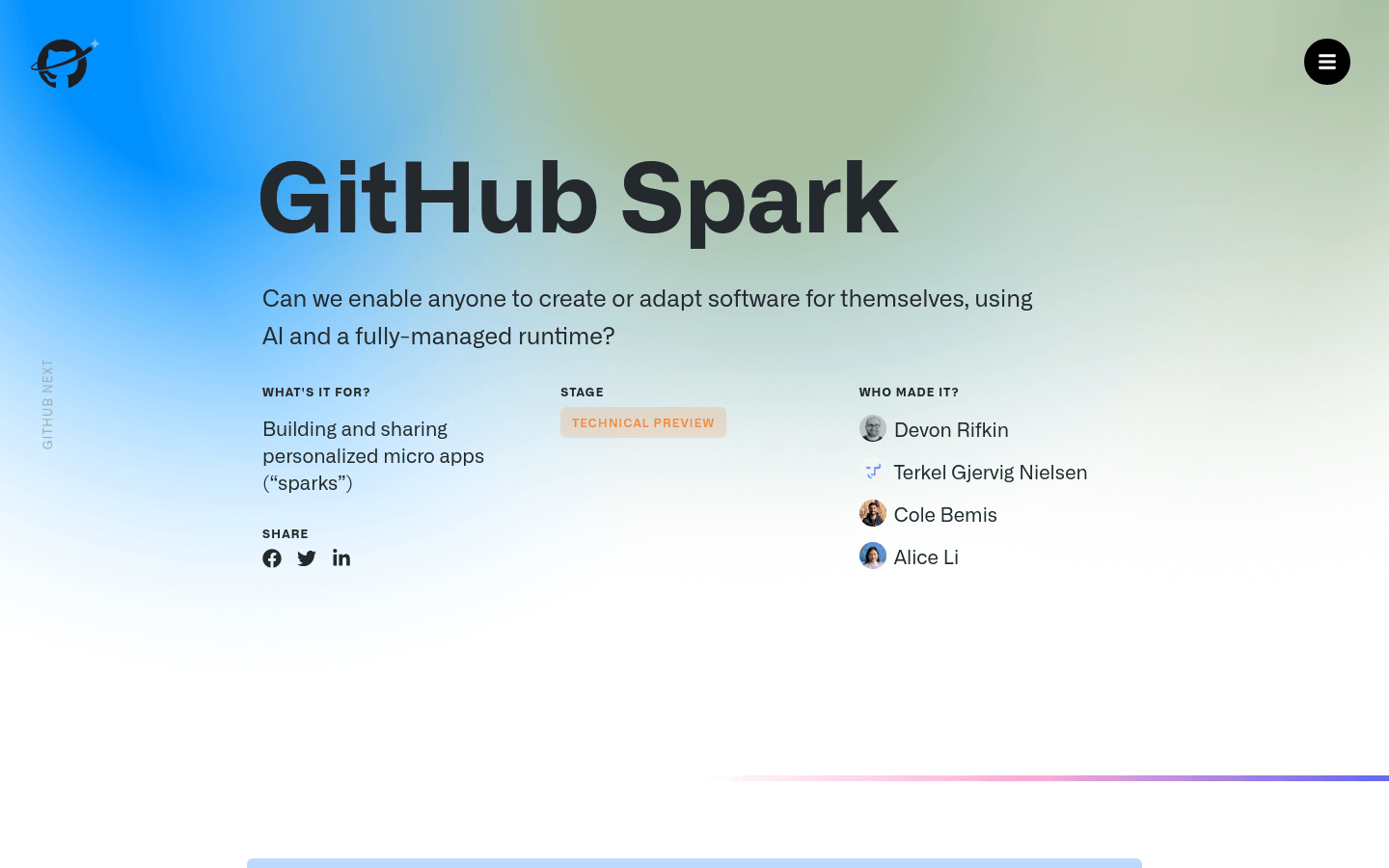 Github Spark