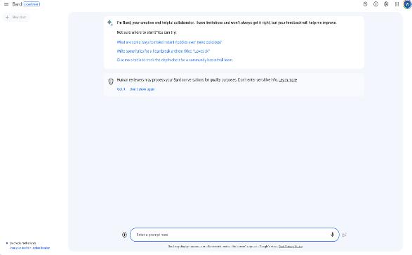 Bard AI Chatbot