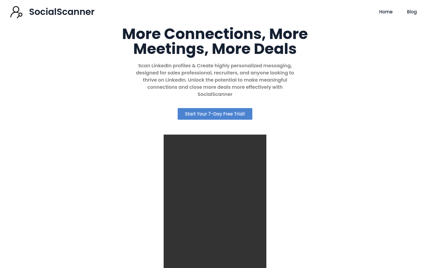 Socialscanner