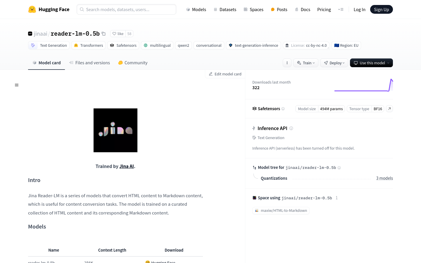 Reader Lm 0.5b