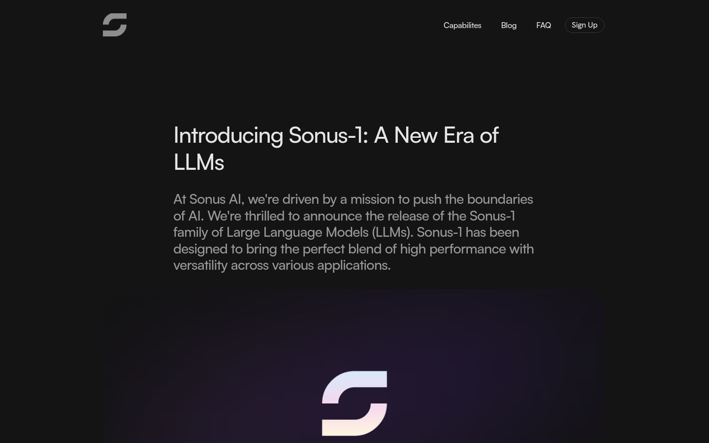 Sonus 1