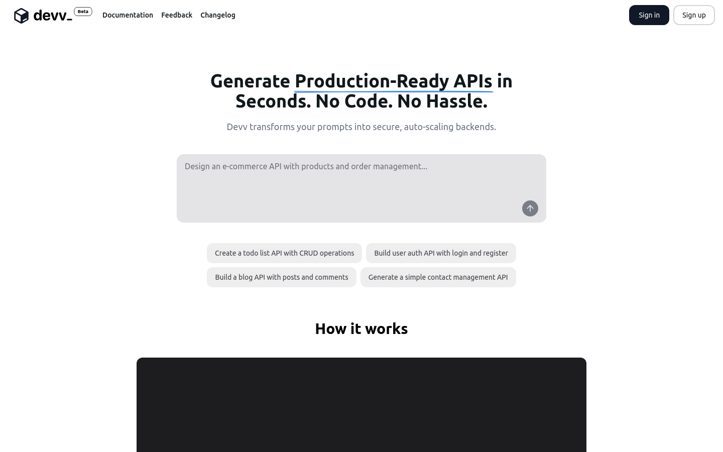 Devv Builder