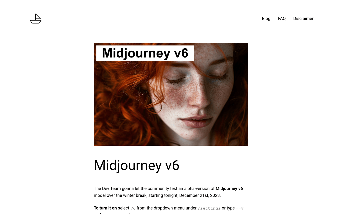 Midjourney V6