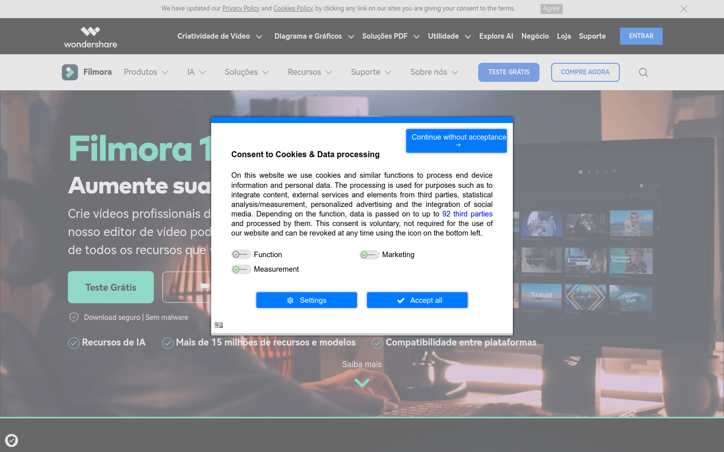 Wondershare Filmora BR