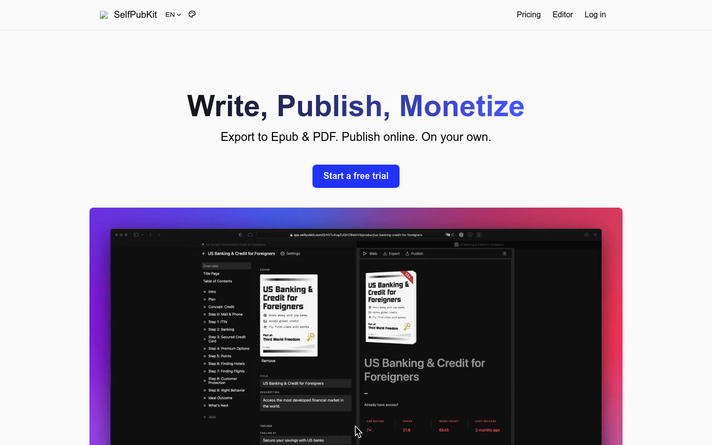 Selfpubkit