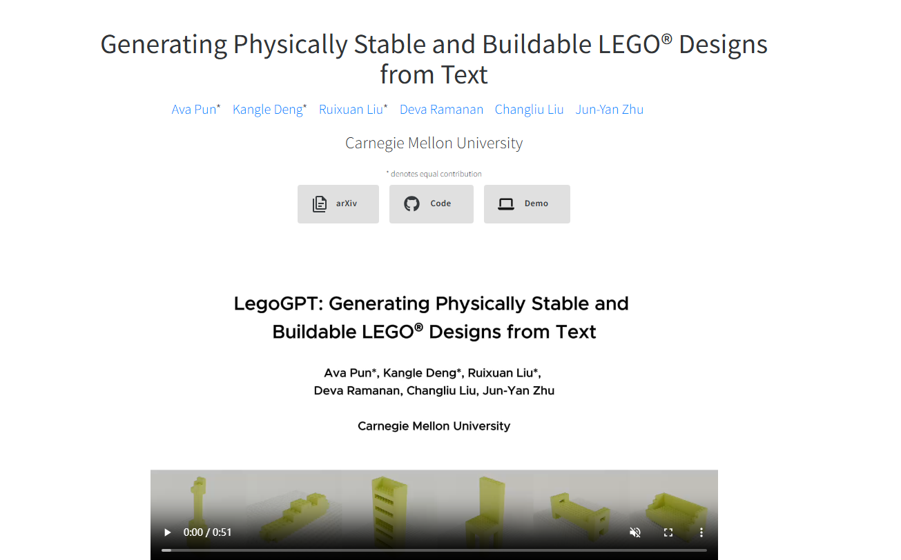 Legogpt