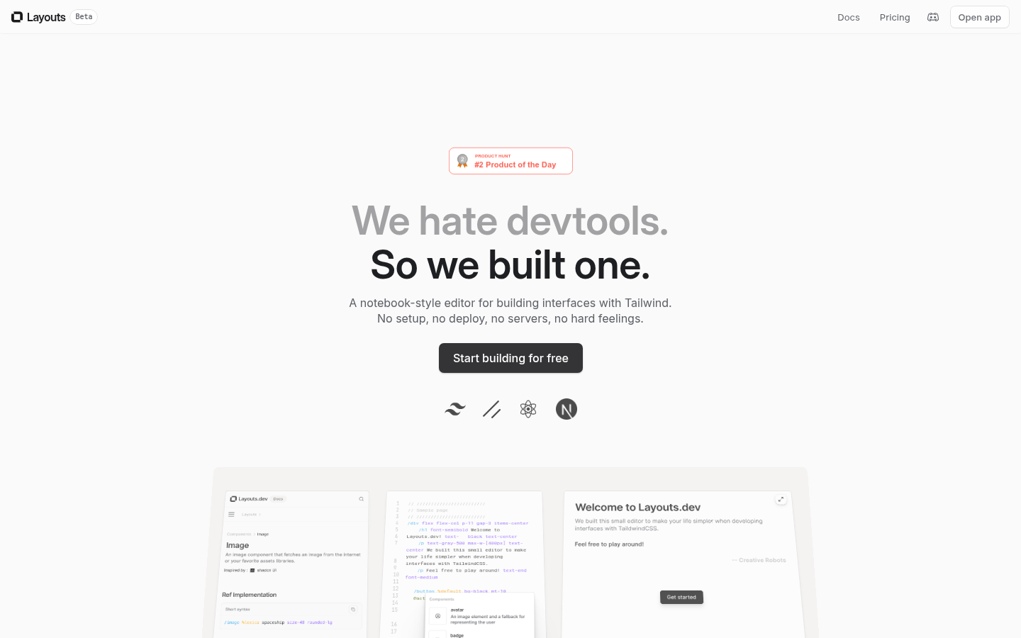 Layouts.dev